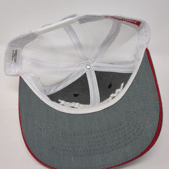 Wrangler Snapback Mesh Back Trucker Hat Multi One Size Colorblock - Picture 7 of 10